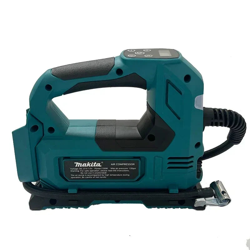 Makita Cordless Tire Inflator For Makita 18V Lithium Battery BL1815 BL1830 BL1840 BL1850 Wireless Air Pump Power Tool Battery