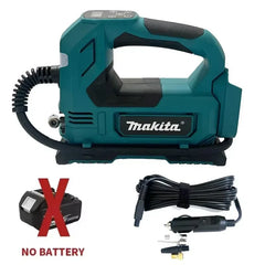 Makita Cordless Tire Inflator For Makita 18V Lithium Battery BL1815 BL1830 BL1840 BL1850 Wireless Air Pump Power Tool Battery