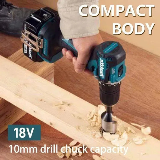 Makita DDF487 18V Brushless Screwdriver Electric Drill Impact Drill Of Decoration Team Power Tools For Makita 18V Battery