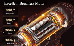 Cordless Drill Kit Electric Screwdriver Kit, 45Nm Cordless Combination Drill, LED Work Light, Home and Garden DIY Project Kit