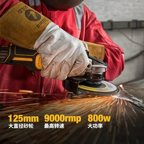 DEWALT DCG405 125mm flat head angle grinder bare machine tool cutting machine 18V lithium battery brushless tools