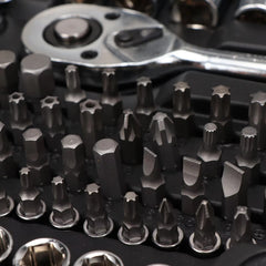 216Pcs Socket Wrench Set Ratchet Wrench Tool Kits Mechanical and Automotive Repair Combination Socket Ratchet Wrench Set
