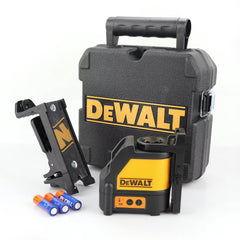 DEWALT Laser Level 2-Line Cross Line Green Light Automatic Leveling High Precision Horizontal Vertical Laser Level DW088CG