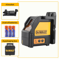 DEWALT Laser Level 2-Line Cross Line Green Light Automatic Leveling High Precision Horizontal Vertical Laser Level DW088CG