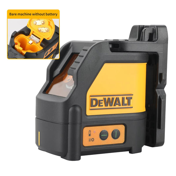 DEWALT Laser Level 2-Line Cross Line Green Light Automatic Leveling High Precision Horizontal Vertical Laser Level DW088CG